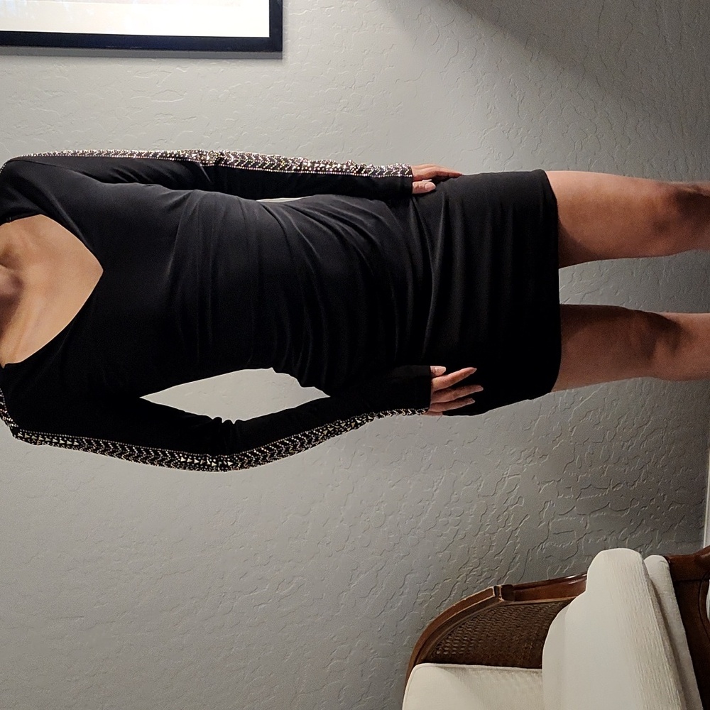GUESS little black dress with studs